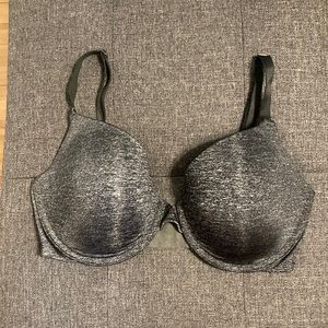 Victoria’s Secret Women’s Size 32DD Gray Perfect Shape Padded Bra With Underwire